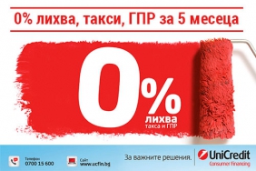 0% на изплащане в магазини Баш Майстора