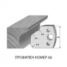 Нож профилен PILANA 68, 40x4мм, инструментална стомана - small, 17121