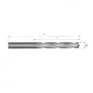 Свредло за метал ABRABORO 10.5x133/87мм, DIN338, HSS-R, горещо валцовано, цилиндрична опашка - small, 89224