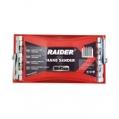 Шлайер ръчен RAIDER 160x85мм, пластмасов, с две метални щипки - small, 100860