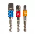 Адаптор за вложки комплект TOPMASTER 1/4