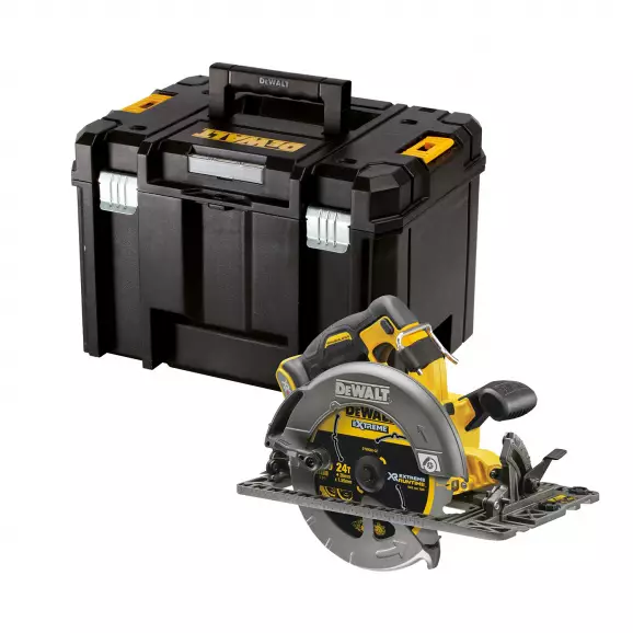 Акумулаторен циркулярен трион DEWALT DCS579NT, 54V, 1.5-3.0Ah, Li-Ion, ф190х30мм, 5800об/мин, безчетков