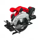 Акумулаторен циркулярен трион RAIDER RDP-KCS20, 20V, 2.0Ah, Li-Ion, ф165х20мм, 3700об/мин. - small