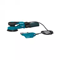 Акумулаторен ексцентършлайф MAKITA BO001CGZ, 40V, 2.0-8.0Ah, Li-Ion, 12000-20000об/мин., ф125мм, безчетков