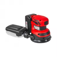 Акумулаторен ексцентършлайф RAIDER RDP-KRSA20, 20V, 2.0Ah, Li-Ion, 6000-11000об/мин., ф125мм