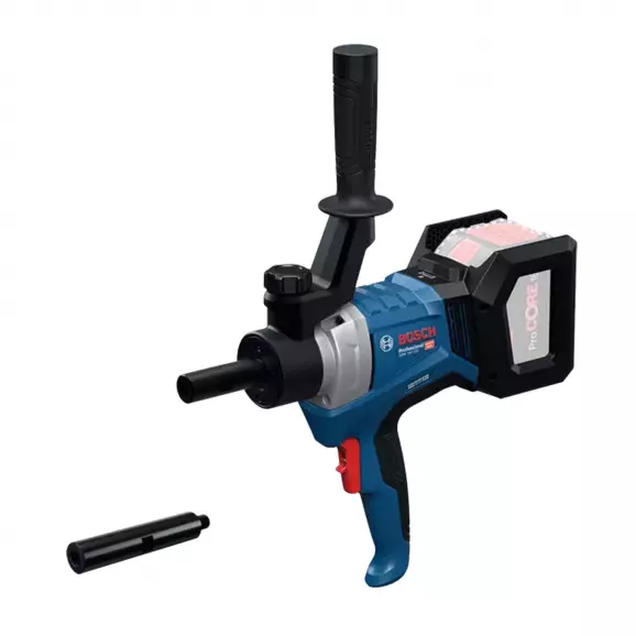 Акумулаторен миксер за строителни смеси BOSCH GRW 18V-120, 18V, 4.0-12Ah, Li-Ion, 600об/мин, безчетков
