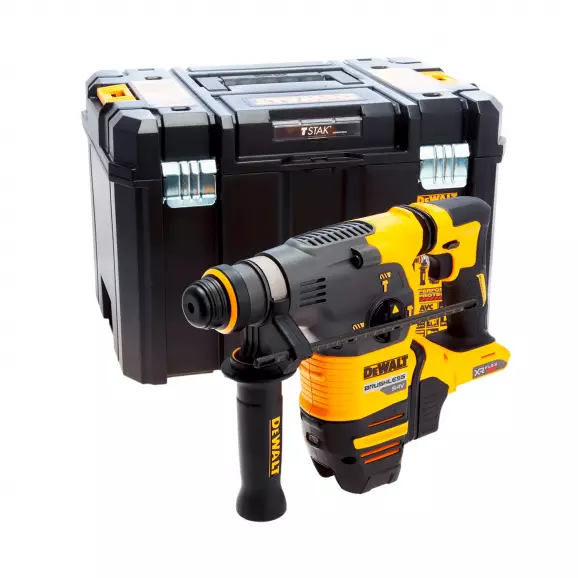 Акумулаторен перфоратор DEWALT DCH333NT, 54/18V, 2.0/6.0-3.0/9.0Ah, Li-Ion, SDS-plus, 3.5J, безчетков