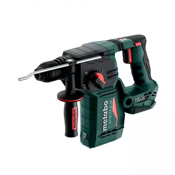 Акумулаторен перфоратор METABO KH 18 LTX BL 24 SOLO, 18V, Li-Ion, SDS-plus, 2.2J, безчетков