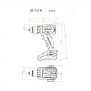Акумулаторен ударен винтоверт METABO SB 18 LT BL, 18V, 4.0Ah, Li-Ion, 75Nm, безчетков - small, 255760