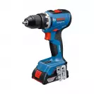 Акумулаторен винтоверт BOSCH GSR 18V-65 Set, 18V, 5.0Ah, Li-Ion, 63Nm, безчетков - small, 255336