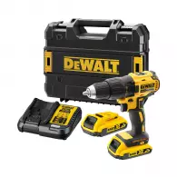 Акумулаторен винтоверт DEWALT DCD777D2T, 18V, 2.0Ah, Li-Ion, 65Nm, безчетков