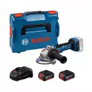 Акумулаторен ъглошлайф BOSCH GWS 18V-11, 18V, 5.0Ah, Li-Ion, ф125мм, безчетков - small