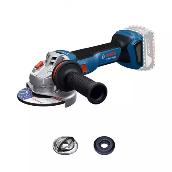 Акумулаторен ъглошлайф BOSCH GWS 18V-11 S Solo, 18V, Li-Ion, ф125мм, безчетков