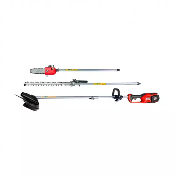 Акумулаторна кастрачка и храсторез RAIDER RDP-BCPSHT20 Set, 20+20V, 2.0Ah, Li-Ion, 30cm, безчетков