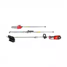 Акумулаторна кастрачка и храсторез RAIDER RDP-BCPSHT20 Set, 20+20V, 2.0Ah, Li-Ion, 30cm, безчетков - small