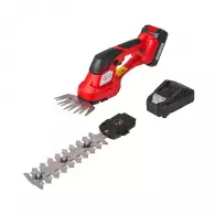 Акумулаторна ножица за трева и храсти RAIDER RDP-KGSHT20, 20V, 2.0Ah, Li-Ion, 100-200мм