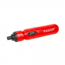 Акумулаторна отвертка RAIDER RD-CSC05, 3.6V, 1.5Ah, Li-Ion, 2Nm - small, 255040