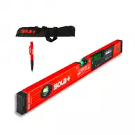 Алуминиев дигитален нивелир SOLA Red Digital 60cm комплект, с две либели