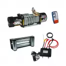 Автолебедка RAIDER RD-EW12, 4500W, 12V, 5443кг, 29м/9.5мм - въже - small