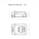 Батерия акумулаторна METABO 18V 2.0Ah, 18V, 2.0Ah, Li-Ion - small, 255770