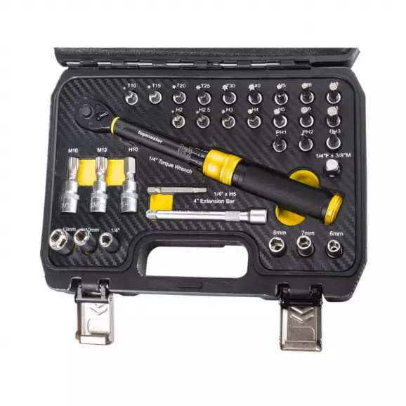 Динамометричен ключ TOPMASTER 1/4