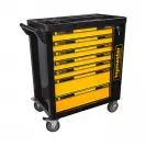 Количка за инструменти с чекмеджета TOPMASTER 219 части, с 7-чекмеджета, комплект инструменти - small, 255945
