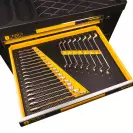 Количка за инструменти с чекмеджета TOPMASTER 219 части, с 7-чекмеджета, комплект инструменти - small, 255948