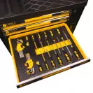Количка за инструменти с чекмеджета TOPMASTER 219 части, с 7-чекмеджета, комплект инструменти - small, 255949