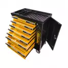 Количка за инструменти с чекмеджета TOPMASTER, с 7-чекмеджета - small
