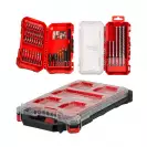 Комплект накрайници и свредла MILWAUKEE 45 части, PH, PZ, SB, TX, шестостен, с магнитен държач, свредла - small