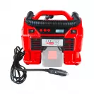 Компресор акумулаторен RAIDER RDP-JAC20 Solo, 20V, 2.0-8.0Ah, Li-Ion, 400l/min, 11bar  - small, 255479