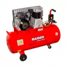 Компресор RAIDER RD-AC18, 100l, 8bar, 320 l/min, 1.8kW, 2.41hp, 230V - small