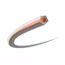 Корда HUSQVARNA Corecut 3.0мм/240м, кръгла, дължина 240м, оранжева - small, 256674