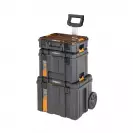 Куфар за инструменти на колела DEWALT TSTAK McLaren комплект, с органайзер, полипропилен, черен - small