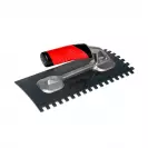 Маламашка за лепило RUBI Tech-Flex 8х10 285х125мм, назъбена, пластмаса, пластмасова дръжка - small