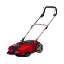 Метла механична акумулаторна EINHELL TE-SW 18/610 Li-Solo, 18V, 1.5-6.0Ah, 610мм, -м2, 1800м2/ч, 20л - small