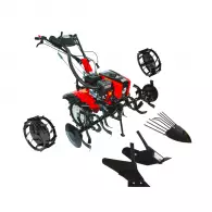 Мотофреза бензинова RAIDER RD-T13, 5.2kW, 7.0к.с, 1200мм, 130-350мм, 2 предавки напред, 1 предавка назад