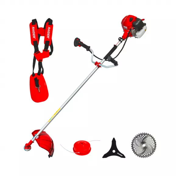 Моторна коса RAIDER RD-GBC27 2К, 2.2kW, 2.95к.с, 52cm3