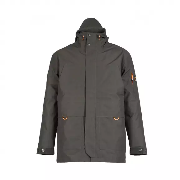 Мъжко яке NINE WORTHS CONOR XXXL, зелено/черно