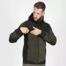 Мъжко яке NINE WORTHS RANDY XXL, зелено/черно, с качулка - small, 254698