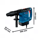 Перфоратор BOSCH GBH 6-42 C, 1300W, 3050-3150уд/мин, 9.0J, SDS-max, безчетков - small, 255191