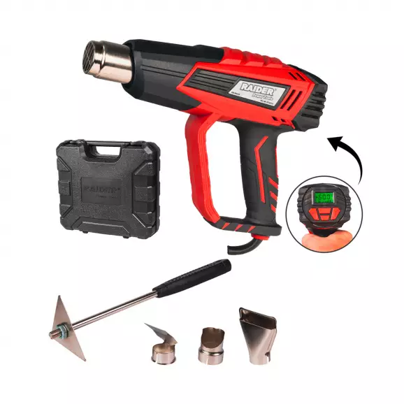 Пистолет за горещ въздух RAIDER RD-HG28, 2000W