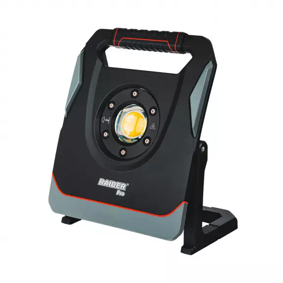 Прожектор акумулаторен RAIDER RDP-ZAWL20 Solo, 20V, 2.0-6.0Ah, LED, 7000lm, Li-Ion