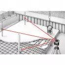 Ротационен лазерен нивелир LASERLINER Quadrum M350 S Set 3, червен лазер клас 2, обхват 350m, точност 1mm/10m, автом./автом. - small, 253558