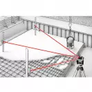 Ротационен лазерен нивелир LASERLINER Quadrum M350 S Set 4, червен лазер клас 2, обхват 350m, точност 1mm/10m, автом./автом. - small, 253561
