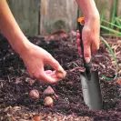Ръчна лопатка FISKARS Ergo 300мм, стомана - small, 255735