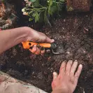 Ръчна лопатка FISKARS Premium 350мм, неръждаема стомана - small, 255707