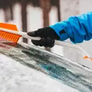 Ръкавици FISKARS размер 10, с пет пръста, вълна и полиуретан - small, 255694
