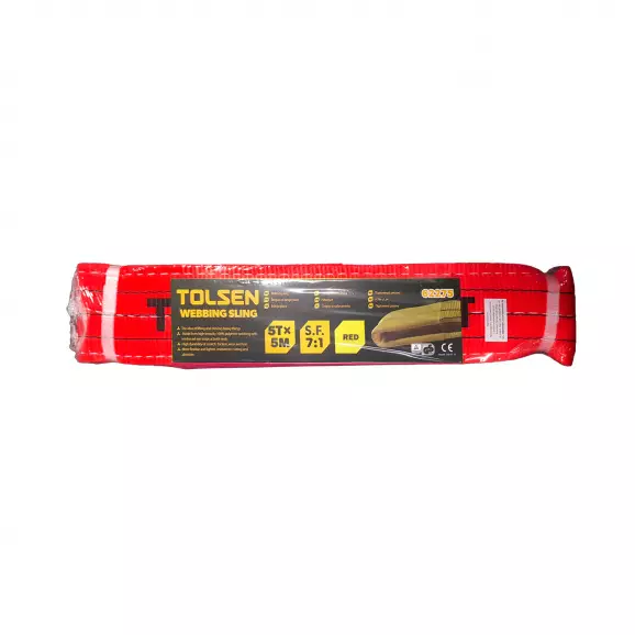 Сапан TOLSEN 5t/5м, червен