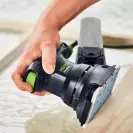 Шкурка велкро FESTOOL Granat 80х133мм Р120, за лак и боя, с 14 отвора, син, правоъгълна, самозалепваща - small, 251623